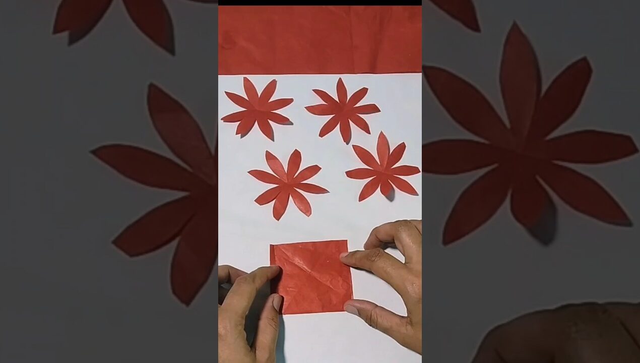 Beautiful Craft Paper Design | Easy Paper Craft Tutorial / DIY Craft idea