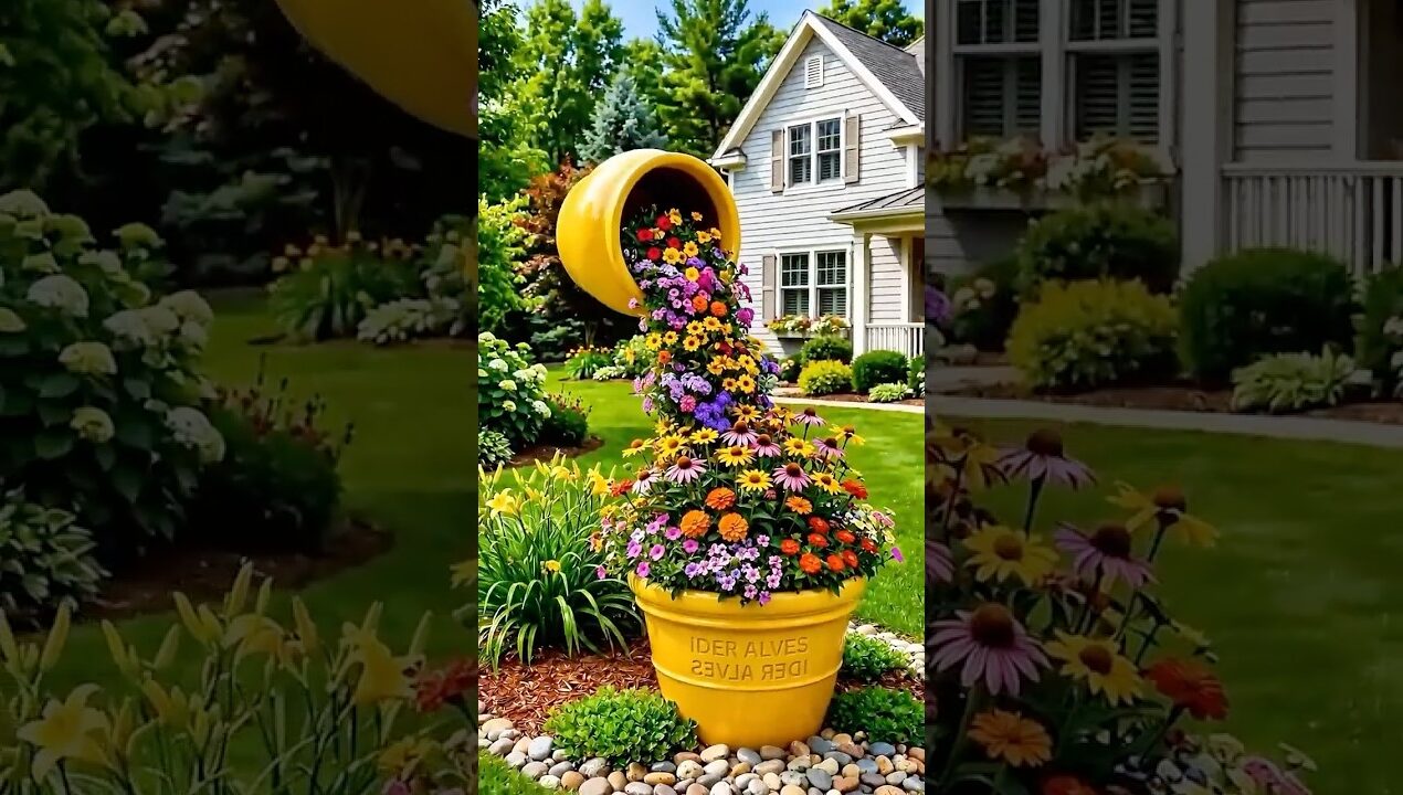 The Easiest DIY Garden Idea That Makes Your Yard Look Like a Dream 🌻🌿