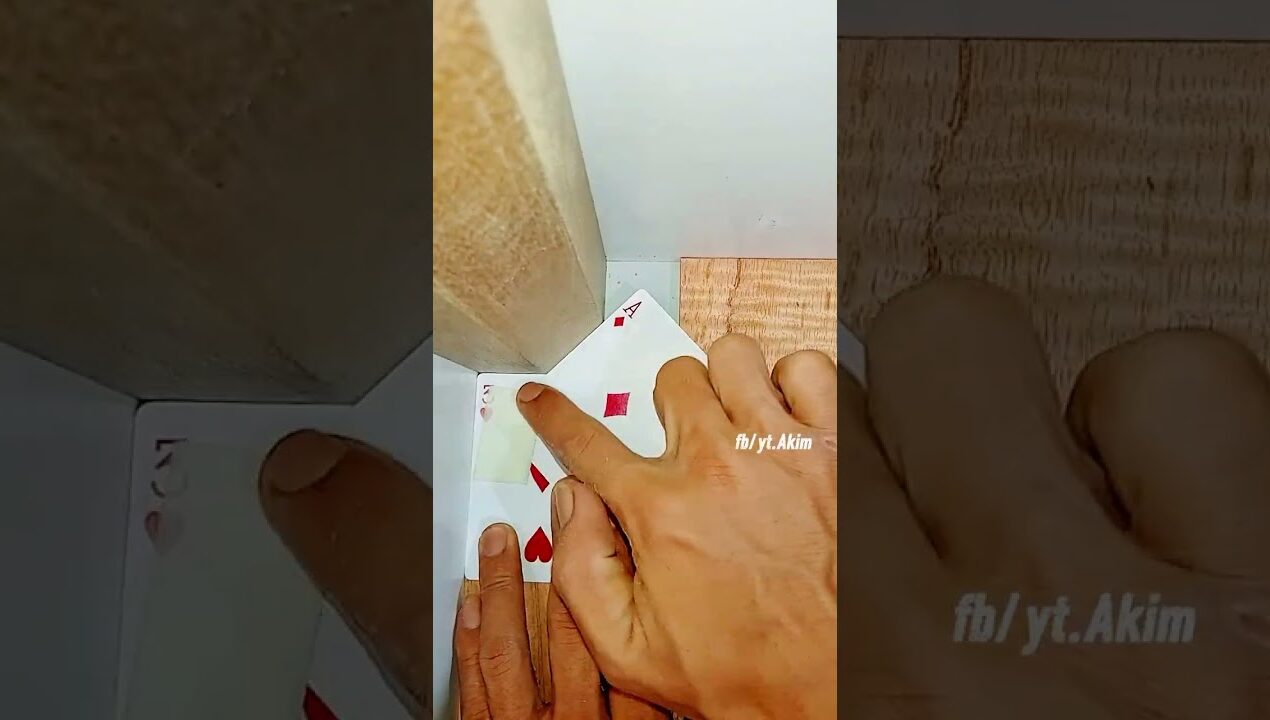 woodworking trick.. #carpentry #woodscraft #wood #diy