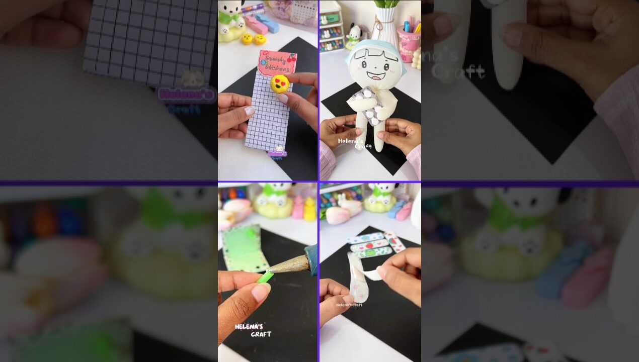 4 Creative Craft Ideas 🤩 #diy #shorts #craft #helenascraft #diyideas