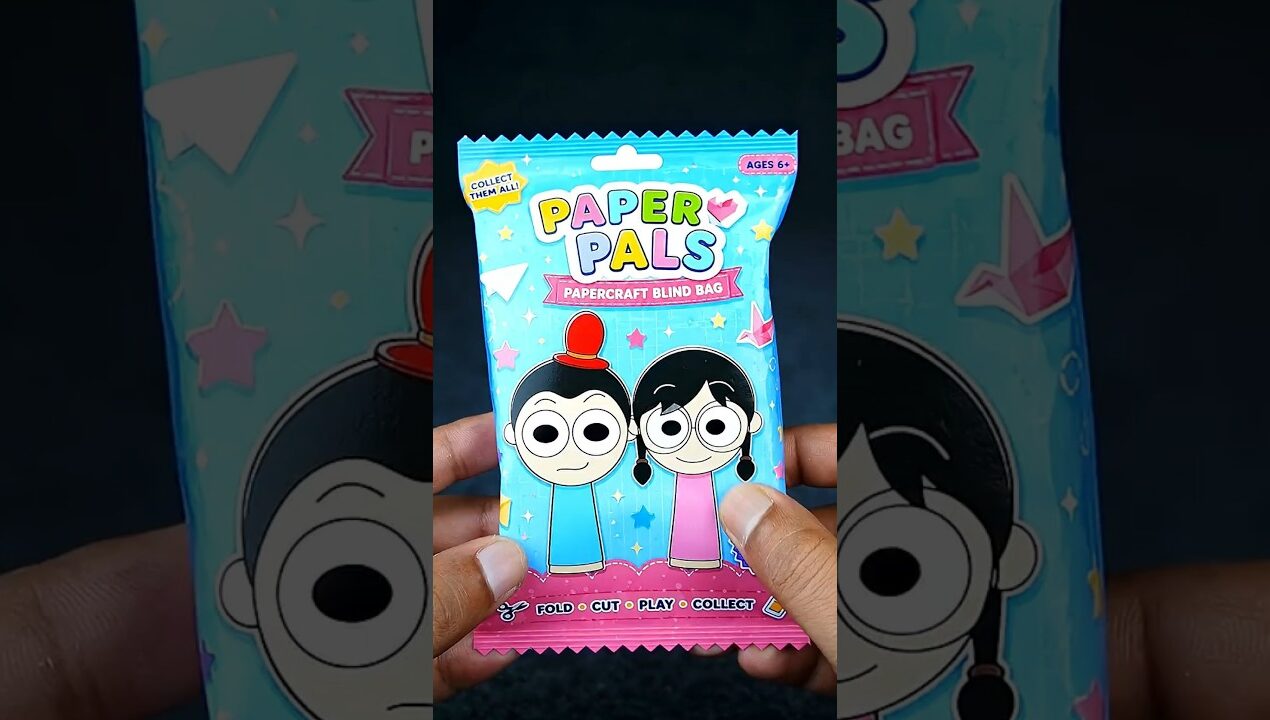 Jarjit x Mei Mei My Sprunki OC Phase 4 DIY Papercraft Candy Blindbag #diy #craft