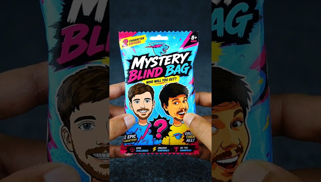 MrBeast Latest Edition My Sprunki OC DIY Papercraft Candy Blindbag #diy #craft #mrbeast