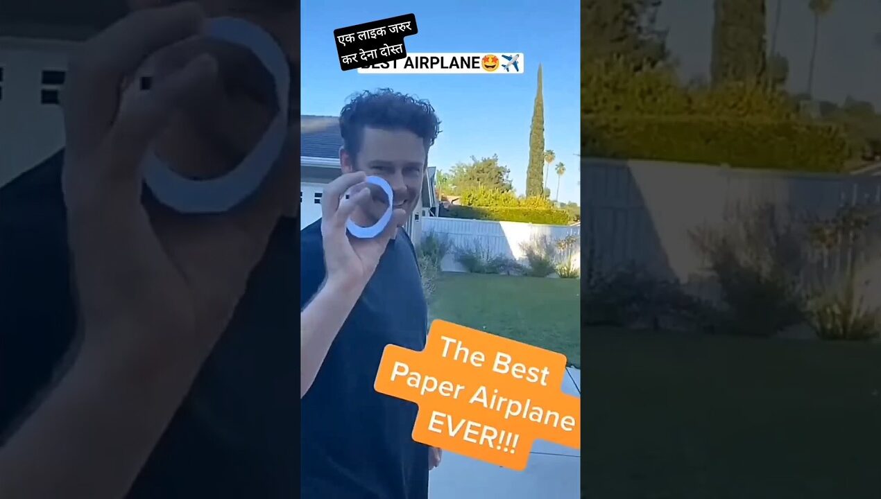 best glider✈️ #sorts #diy #papercraft #paperflite  #origami #aforaeriplane #paper #craft #youtube