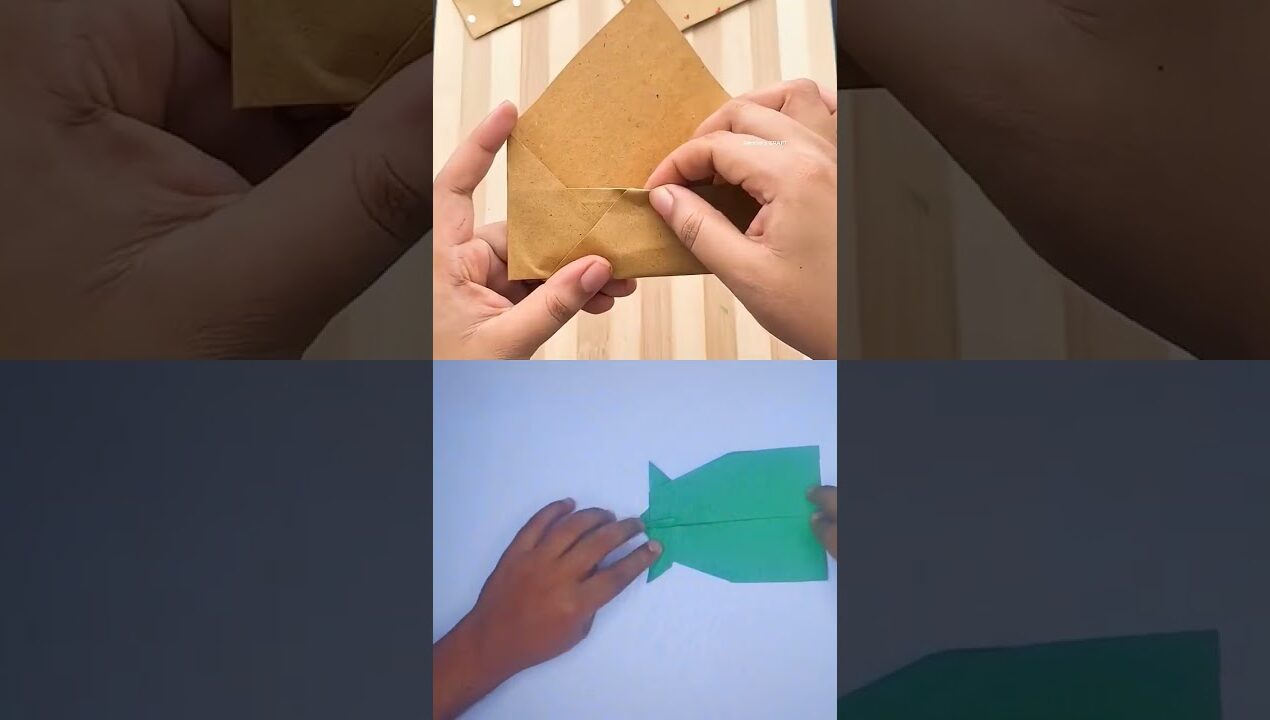 DIY envelope 💌 Paper crafts / Cute gift ideas #diy #craft #art #papercraft #shorts #sarminscraft