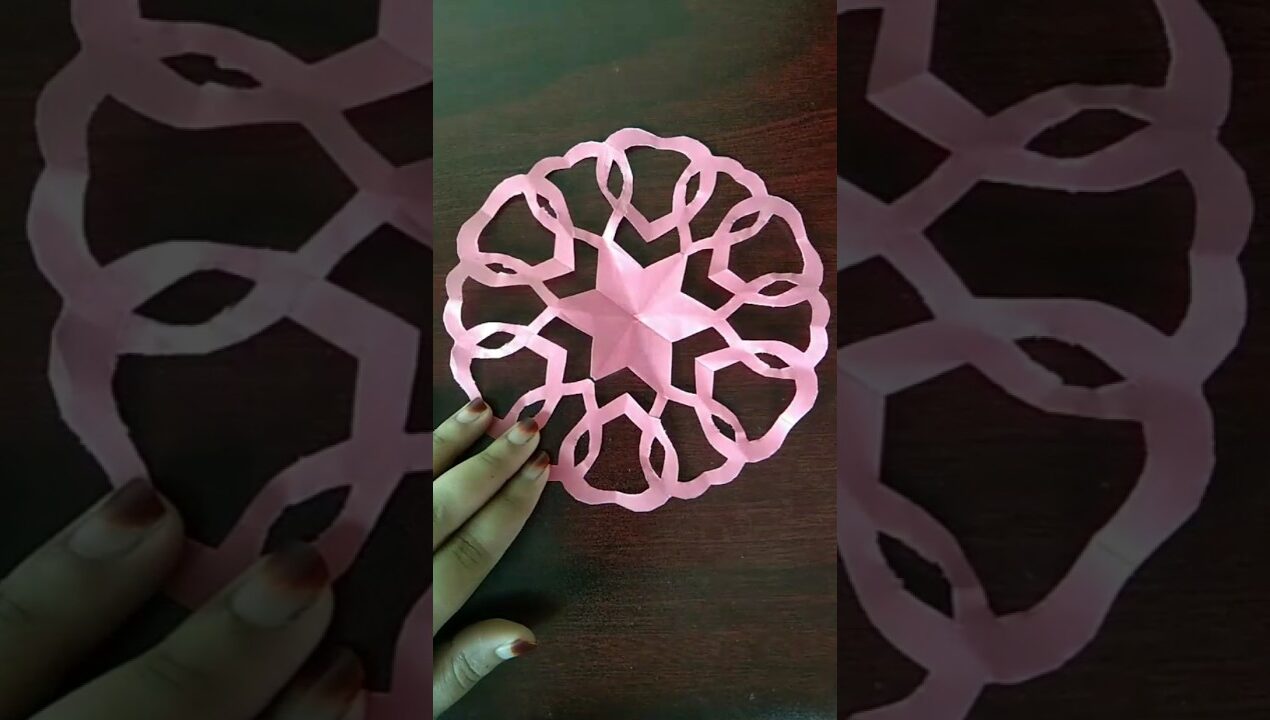 Easy DIY paper craft tutorial #diy​ #carfts​ #handcraft​ #shorts​ #youtubeshorts​#youtubevideo​