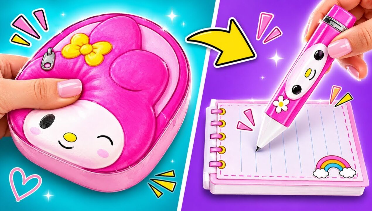 😱 DIY Squishy School Supplies! ✨ Cute Paper Crafts