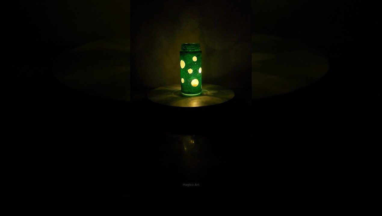 DIY Jar lamp 😍☺️ #art #shorts #trending #magicoart_ #diy #painting