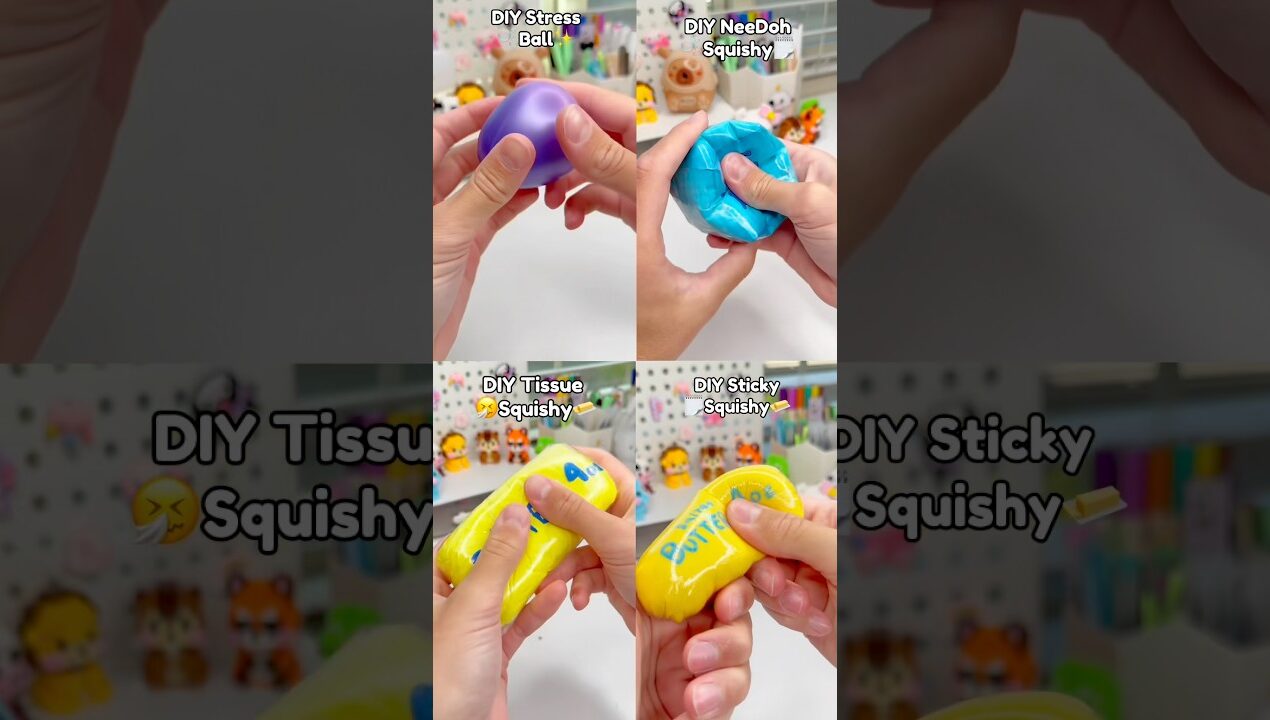 🫧DIY Viral Squishy Ideas💦!? #diysquishy #papersquishy #diycrafts #diy #craft