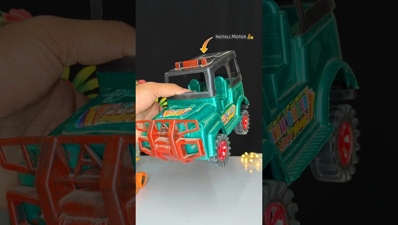 Repair Monster Car 🤩 #repair #monster #rccar #car #repairing #shorts #diy #bomotor