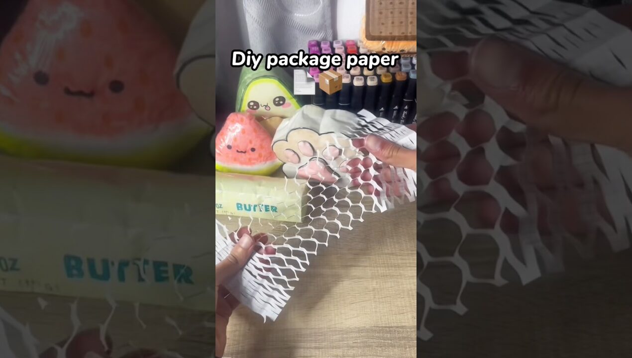 Diy package paper 📄 📦  #diy #craftideas #papercrafts #cute #thingstodo #diyideas #diycrafts