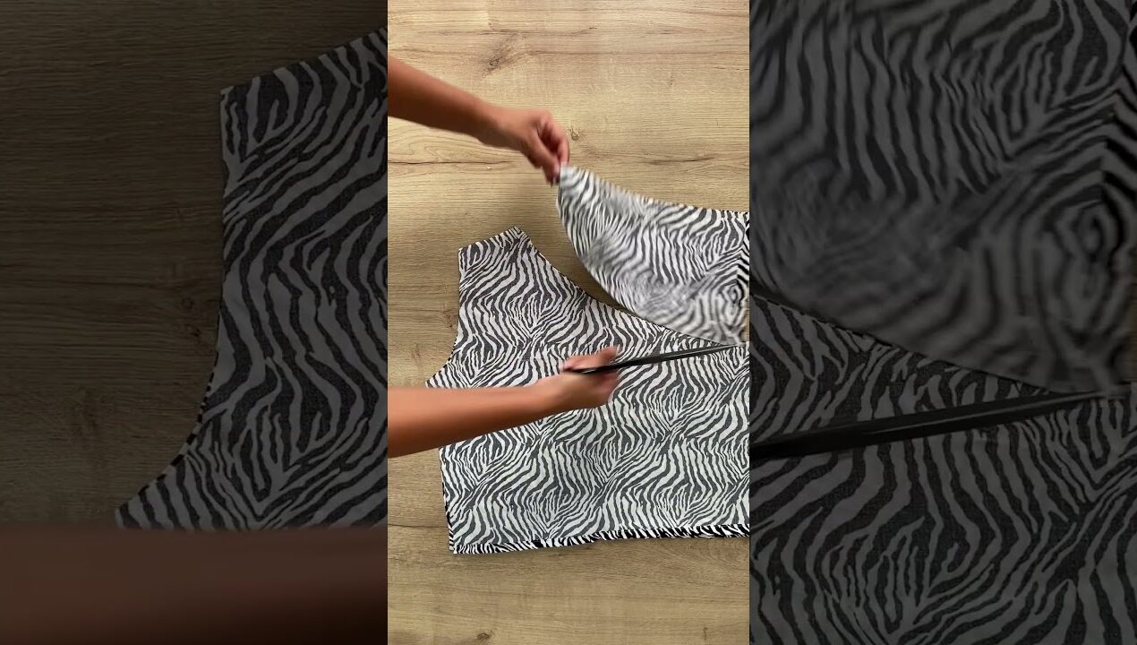 Idea para Convertir un PANTALÓN en un VESTIDO Bonito y Fácil de hacer 👕➡👗 IDEA to RECYCLE OLD PANTS