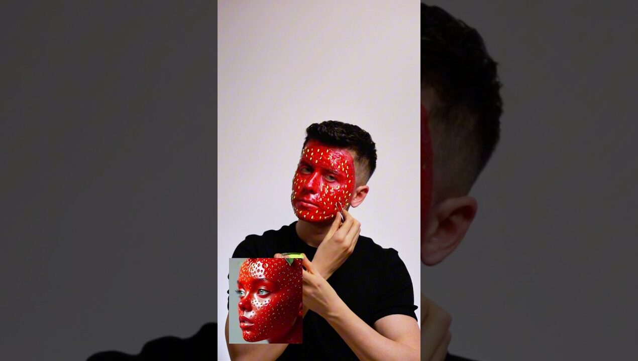 Tutorial for this incredible „AI strawberry” trend 🍓❤️ #tutorial #diy