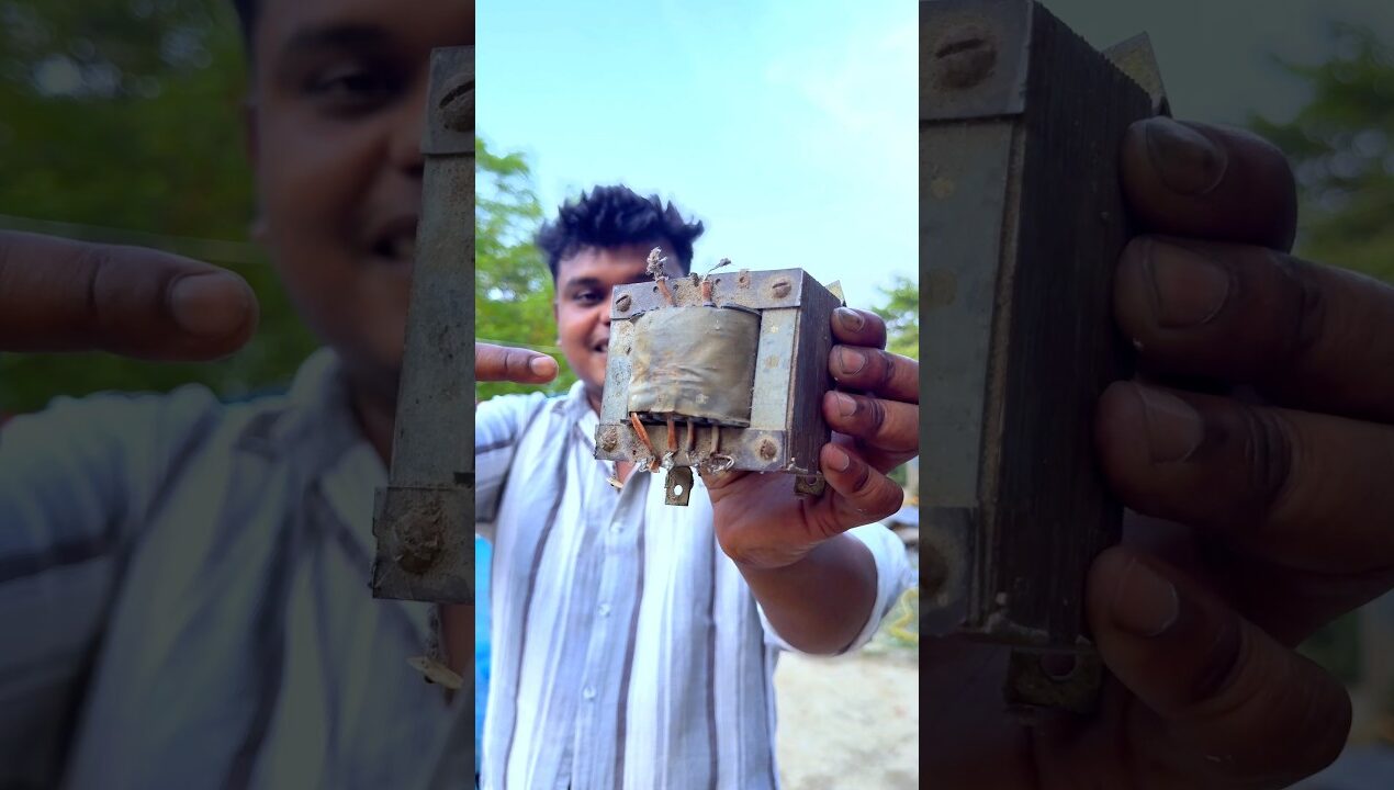 Making Homemade Stabilizer + Inverter 🔋🔌 #shots #project #experiment #diy #sujanexperiment