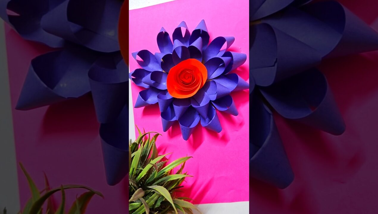 Wall hanging Paper Craft Ideas #diy #craft #paperwallcraft #art #craftyhome #complexorigami