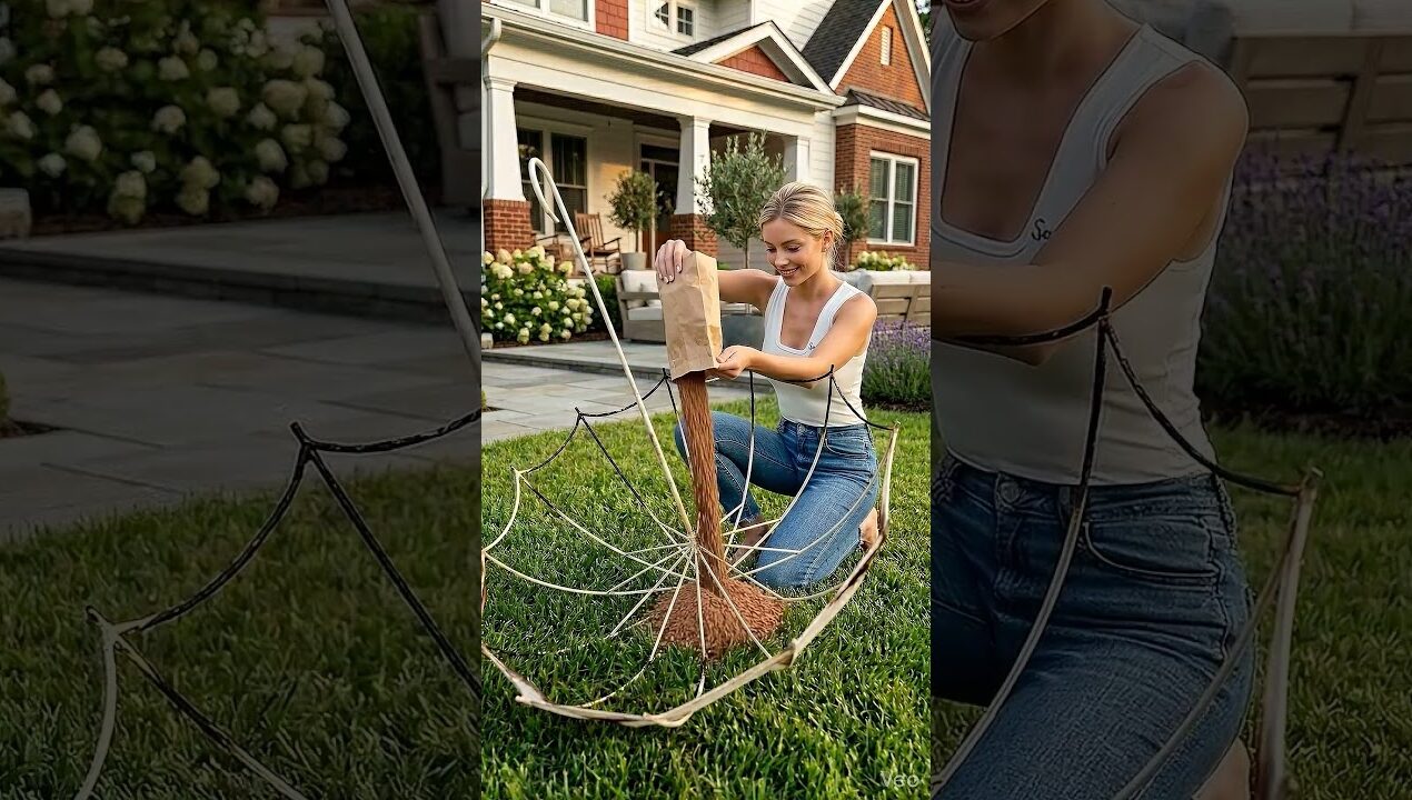 Amazing DIY Garden Umbrella Planter Idea ☂️ #diy #gardening