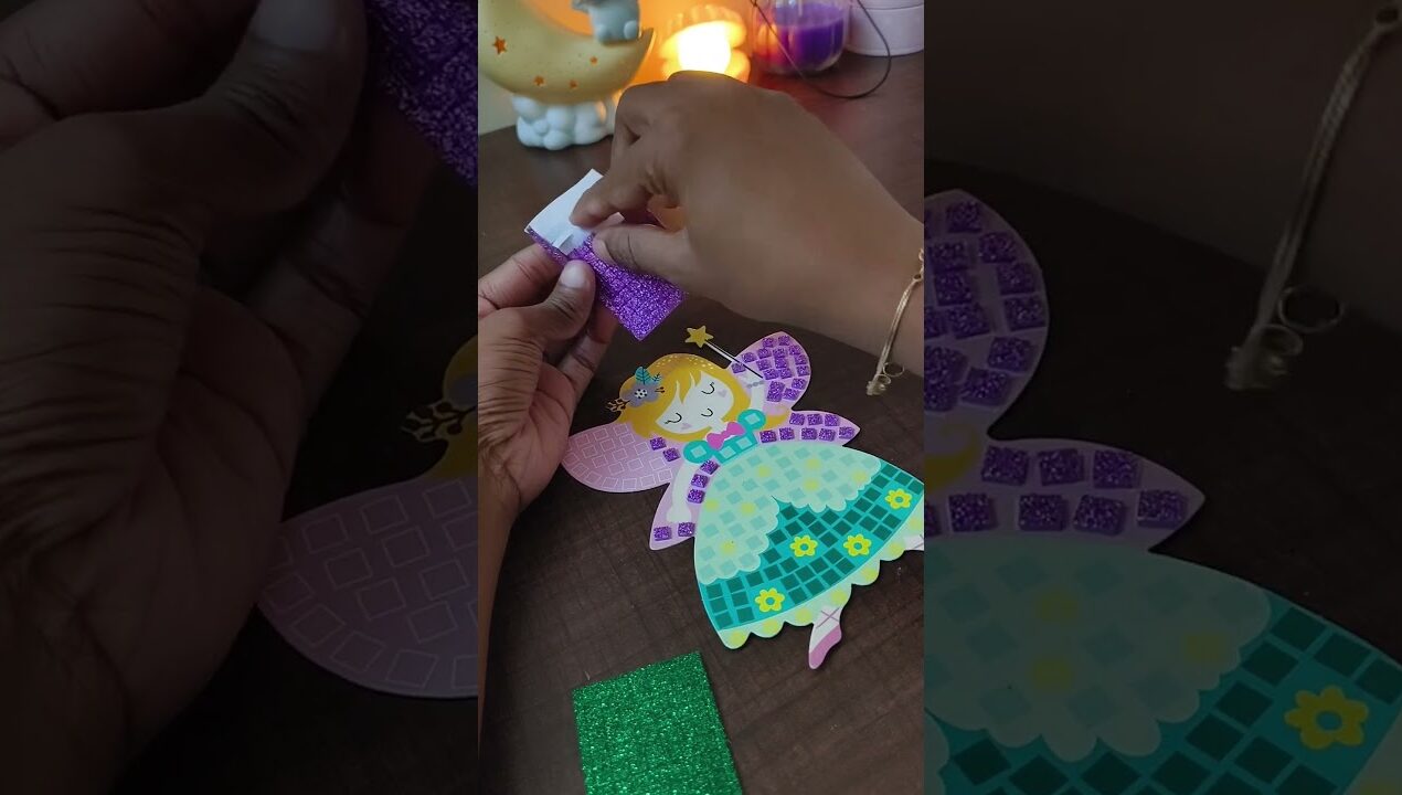 Mosaic art #diy #shorts