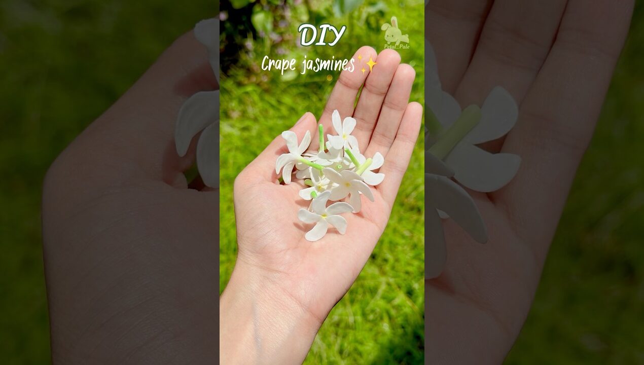 DIY Pinwheel flower using air dry clay✨🤍|clay flowers making|#shorts #flowers #claycraft #handmade