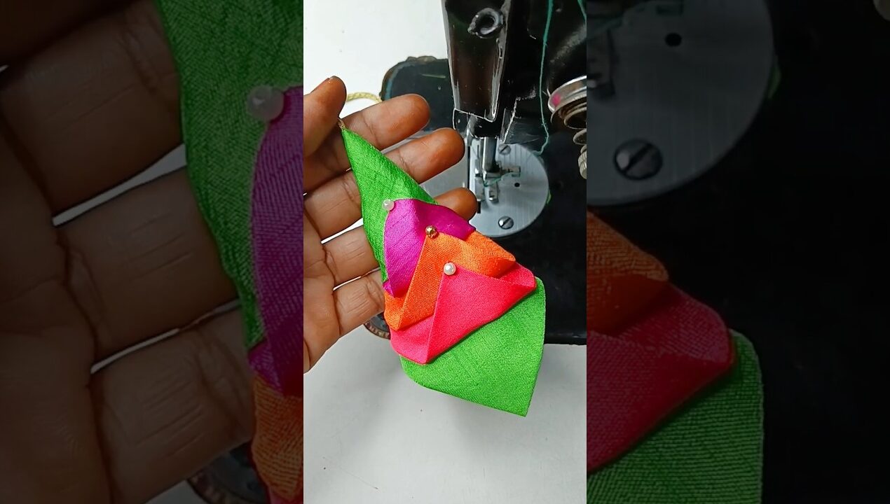 easy and beautiful latkan design #sewing #diy #tips