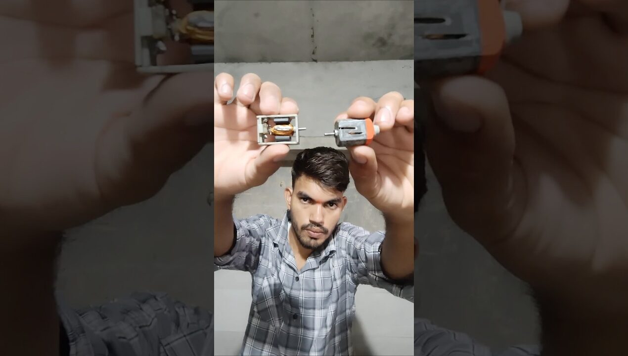 Dc motor vs Home made Dc Motor #shorts #scinceproject #diy #RajMakes