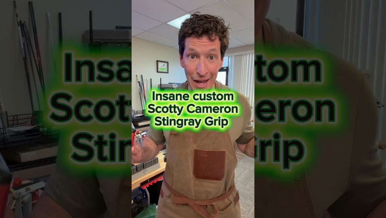 60 second putter STINGRAY Scotty build. #golf #golfgear #diy #2ndshotscratch #projectswing #tomblair