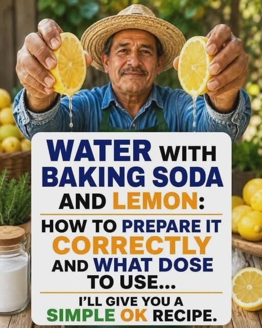 The Golden Elixir for Longevity: What Most Seniors Over 60 Don’t Know About Lemon Water and Baking Soda