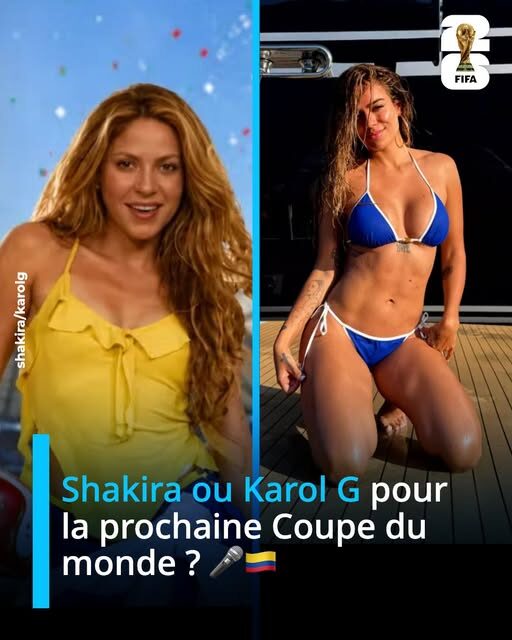 Shakira or Karol G? Fans Debate Who Should Headline the Next FIFA World Cup