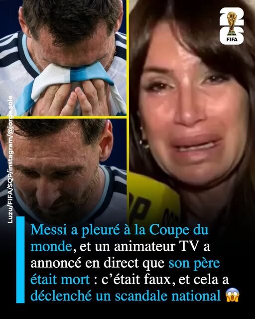 Emotional World Cup Moment Involving Messi Sparks Controversy After False Rumor Goes Viral