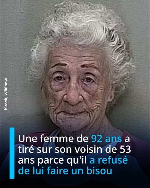Unbelievable Real-Life News: 92-Year-Old Woman Shoots Her 53-Year-Old Neighbor After He Refuses a Kiss