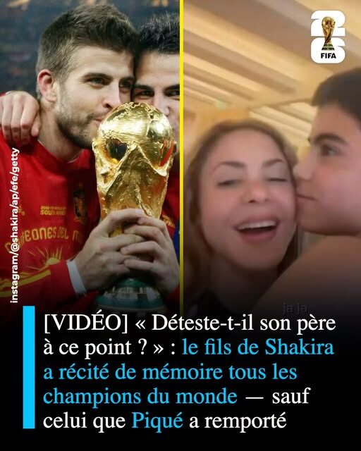 Talk About Savage! Shakira’s Son Memorizes Every Single World Cup Champion—Except His Dad’s Year